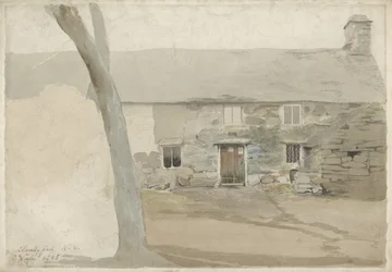 Häuser in Llanllyfni, Nordwales, 1805